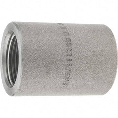 Value Collection - Size 1 x 3/4", Steel Black Pipe Reducing Coupling - 3,000 psi, Threaded (NPT) End Connection - Exact Tool & Supply