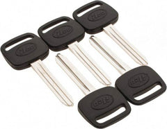 Value Collection - Toyota Key Blank - Nickel/Plastic - Exact Tool & Supply