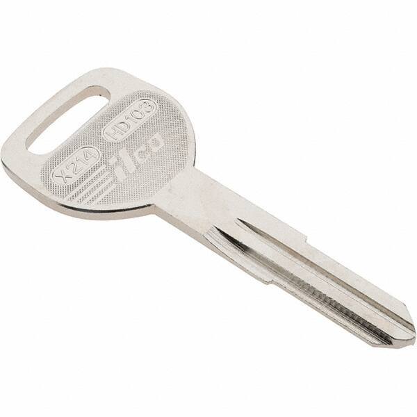Value Collection - Honda Key Blank - Nickel - Exact Tool & Supply