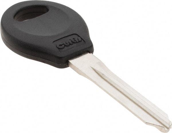 Value Collection - Nissan Key Blank - Nickel/Plastic - Exact Tool & Supply