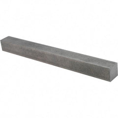 Value Collection - 12" Long x 1-1/4" High x 1-1/4" Wide, Plain Steel Undersized Key Stock - Cold Drawn Steel - Exact Tool & Supply