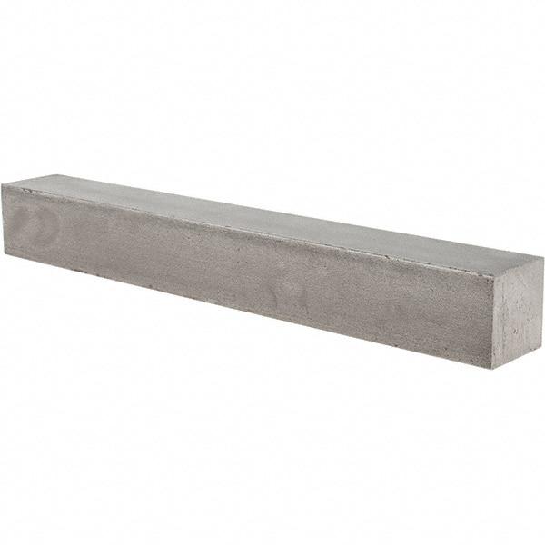 Value Collection - 12" Long x 1-1/2" High x 1-1/2" Wide, Plain Steel Oversized Key Stock - Cold Drawn Steel - Exact Tool & Supply