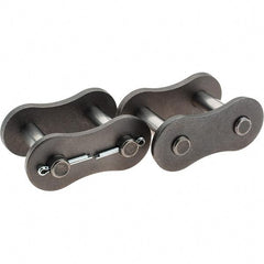 Value Collection - ANSI 160, Cottered Roller Chain Connecting Link - For Use with Single Strand Chain - Exact Tool & Supply