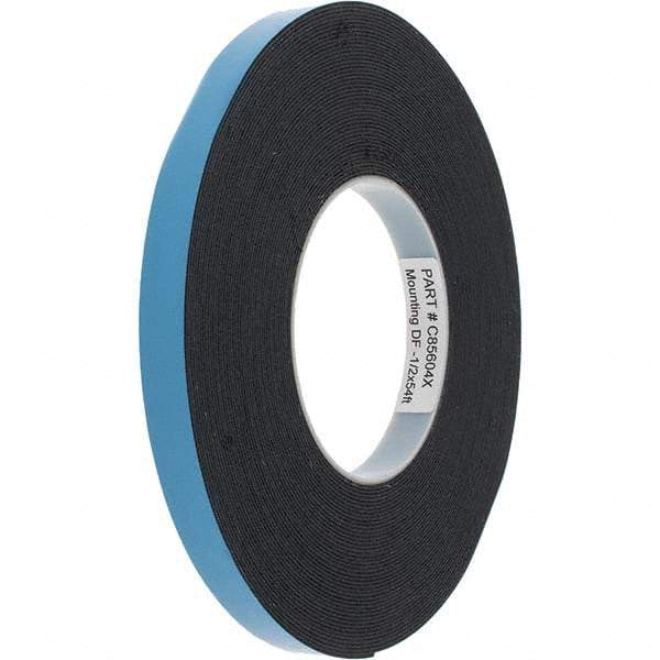 Value Collection - 50' Long x 1/2" Wide, Vehicle Insulation Weatherstripping - PVC Foam - Exact Tool & Supply