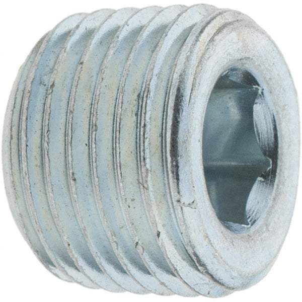 Value Collection - Industrial Pipe Hex Plug - MNPT - Exact Tool & Supply