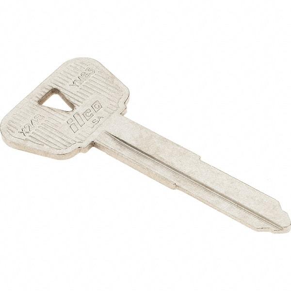 Value Collection - Yamaha Key Blank - Nickel - Exact Tool & Supply