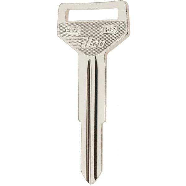 Value Collection - Toyota Key Blank - Nickel - Exact Tool & Supply