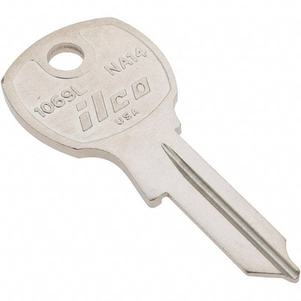 Value Collection - National Cabinet Key Blank - Nickel - Exact Tool & Supply