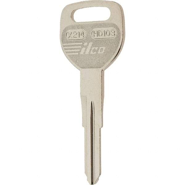 Value Collection - Honda Key Blank - Nickel - Exact Tool & Supply