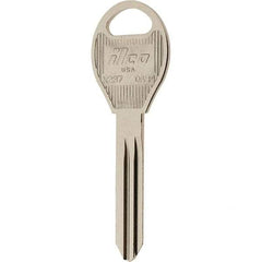 Value Collection - Nissan Key Blank - Nickel - Exact Tool & Supply