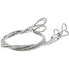 Value Collection - Locking Cable & Chain Length (Inch): 48 Length (Feet): 4 - Exact Tool & Supply
