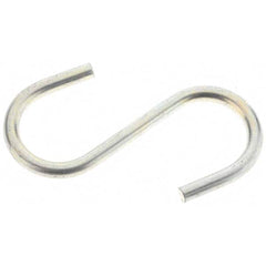 Value Collection - Trade Size 536, Carbon Steel Bright Zinc S-Hook - Exact Tool & Supply