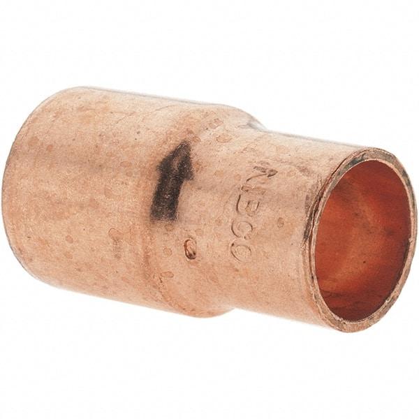 Value Collection - 3/4 x 1/2" Wrot Copper Pipe 90° Reducer Elbow - FTG x C - Exact Tool & Supply