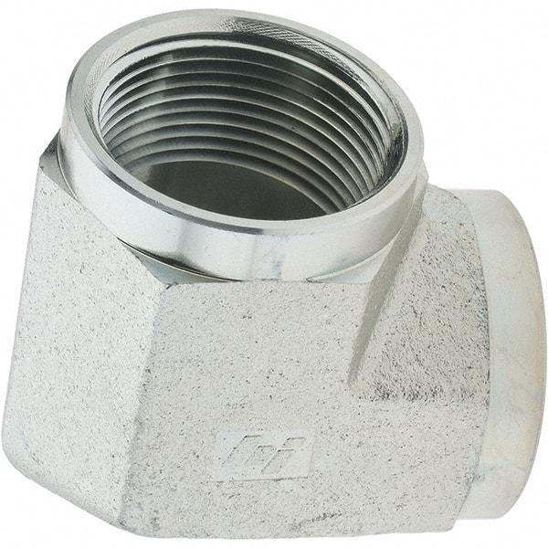 Value Collection - Industrial Pipe 90° Elbow - FNPTF x FNPTF, 1,800 psi - Exact Tool & Supply
