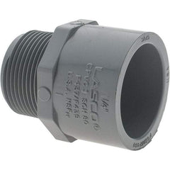 Value Collection - 1-1/4" CPVC Plastic Pipe Male Adapter - MIPT x Slip End Connections - Exact Tool & Supply