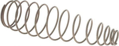 Value Collection - 1-1/16" OD, 0.051" Wire, Compression Spring - 1.2 Lb Spring Rating, Spring Steel - Exact Tool & Supply