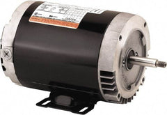 US Motors - 3/4 hp, ODP Enclosure, No Thermal Protection, 3,530 RPM, 208-230/460 Volt, 60 Hz, Three Phase Standard Efficient Motor - Size 143 Frame, Rigid Mount, 1 Speed, Ball Bearings, 2.7-2.8/1.4 Full Load Amps, F Class Insulation, CCW Lead End - Exact Tool & Supply