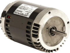 US Motors - 3/4 hp, ODP Enclosure, No Thermal Protection, 3,450 RPM, 208-230/460 & 190/380 Volt, 60 Hz, Three Phase Standard Efficient Motor - Size 56 Frame, C-Face Mount, 1 Speed, Ball Bearings, 2.7-2.8/1.4 Full Load Amps, B Class Insulation, Reversible - Exact Tool & Supply