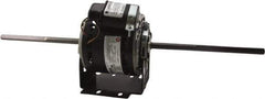 US Motors - 1/3 hp, TENV Enclosure, Auto Thermal Protection, 1,100 RPM, 230 Volt, 60 Hz, Industrial Electric AC/DC Motor - Size 48 Frame, Hub/Stud Mount, 3 Speed, Sleeve Bearings, 2.3 Full Load Amps, A Class Insulation, CCW Lead End - Exact Tool & Supply