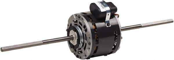 US Motors - 1/2 hp, TEAO Enclosure, 1,100 RPM, 208/230 Volt, 60 Hz, Industrial Electric AC/DC Motor - 3 Speed, SAB/Sleeve Bearings, B Class Insulation, CCW Lead End - Exact Tool & Supply