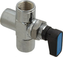 Aignep USA - 1/4" Pipe, Full Port, Brass Standard Ball Valve - Exact Tool & Supply