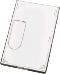 Ability One - Slide In/Out Badge Holder - Opaque - Exact Tool & Supply