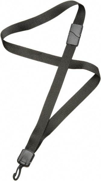 Ability One - Lanyards Material: Nylon Color: Black - Exact Tool & Supply