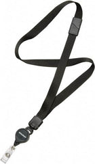 Ability One - Lanyards Material: Nylon Color: Black - Exact Tool & Supply
