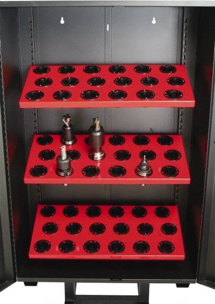 Huot - 30 Hole Tool Crib Storage Cabinet - Exact Tool & Supply
