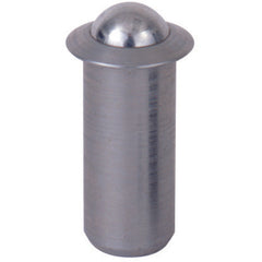 1/4 PRESS FIT BALL PLNGR STL LIGHT - Exact Tool & Supply
