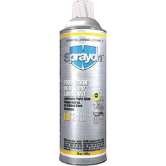 Sprayon - 20 oz Aerosol Spray Lubricant - 12°F to 635°F, Food Grade - Exact Tool & Supply