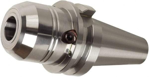 Guhring - BT40 Taper Shank, 20mm Hole Diam, Hydraulic Tool Holder/Chuck - 42mm Nose Diam, 90mm Projection, Through Coolant - Exact Tool & Supply