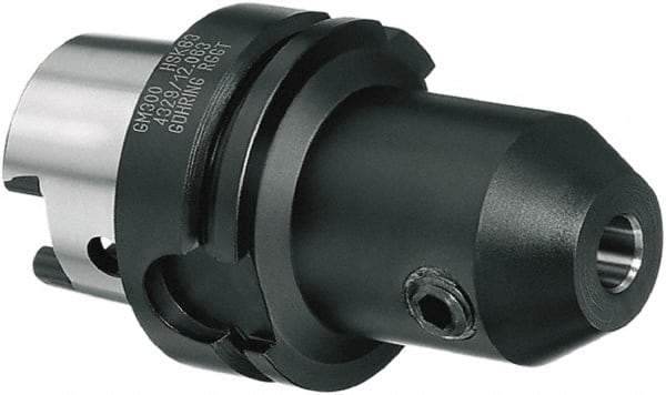 Guhring - HSK80A Outside Taper, 6mm Hole Diam, HSK to WN Adapter - Exact Tool & Supply