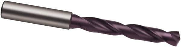 Guhring - 16.5mm 140° Solid Carbide Jobber Drill - FIREX Finish, Right Hand Cut, Spiral Flute, 143mm OAL, SU Point - Exact Tool & Supply