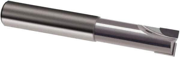 Guhring - 10mm, 8mm LOC, 10mm Shank Diam, 72mm OAL, 2 Flute, Polycrystalline Diamond (PCD) Square End Mill - Single End, Series 5492 - Exact Tool & Supply