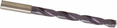 Guhring - 5.7mm 140° Spiral Flute Solid Carbide Taper Length Drill Bit - Exact Tool & Supply