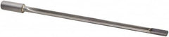 Guhring - 6.3mm, 542mm Flute Length, Carbide-Tipped Shank, Single Flute Gun Drill - Exact Tool & Supply