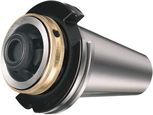 Guhring - SK50 Outside Taper, HSK80C Inside Taper, ISO to HSK Adapter - Exact Tool & Supply