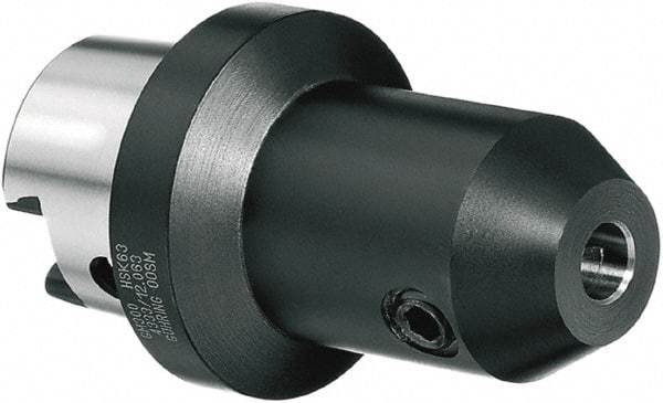 Guhring - HSK63C Outside Taper, 16mm Hole Diam, HSK to WN Adapter - Exact Tool & Supply