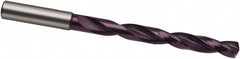 Guhring - 15.1mm 140° Spiral Flute Solid Carbide Taper Length Drill Bit - Exact Tool & Supply