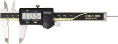 Mitutoyo - 0 to 100mm Range, 0.01mm Resolution, Electronic Caliper - 0.001" Accuracy - Exact Tool & Supply