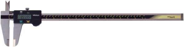 Mitutoyo - 0 to 450mm Range, 0.01mm Resolution, Electronic Caliper - 0.002" Accuracy, SPC Output - Exact Tool & Supply