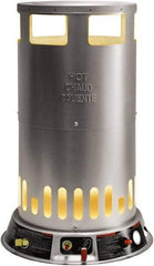 GHP GROUP - 10 to 200,000 BTU Rating, Propane Forced Air Heater - 4,700 Sq Ft Max Heating Area, (1) 1 Lb or 20 Lb Tank Capacity, Fuel with LP Gas - Exact Tool & Supply