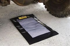 Justrite - 1.75 Gal Capacity per Package, Oil Only Pad - 3' Long x 2' Wide, PVC - Exact Tool & Supply