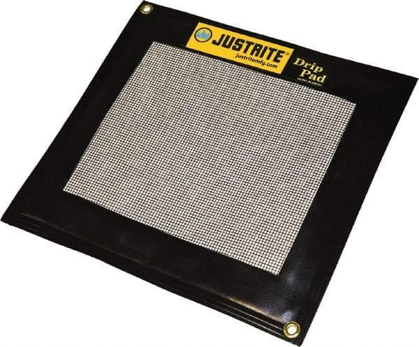 Justrite - 1.25 Gal Capacity per Package, Oil Only Pad - 23" Long x 21" Wide, PVC - Exact Tool & Supply
