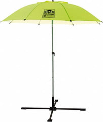 Ergodyne - Umbrellas Type: Umbrella Color: Lime - Exact Tool & Supply