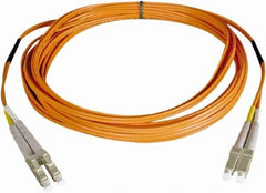 Tripp-Lite - 6' Long, LC/LC Head, Multimode Fiber Optic Cable - Aqua, Use with LAN - Exact Tool & Supply