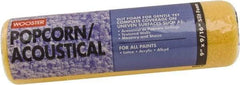 Wooster Brush - 9/16" Nap, 9" Wide Paint Roller Cover - Semi-Rough Texture, Foam - Exact Tool & Supply