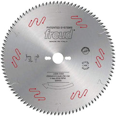 Freud - 220mm Diam, 30mm Arbor Hole Diam, 64 Tooth Wet & Dry Cut Saw Blade - Carbide-Tipped, Standard Round Arbor - Exact Tool & Supply