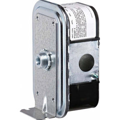 Johnson Controls - Pressure, Vacuum & Compound Switches; Maximum Adjustable Range: 5" wc VAC ; Minimum Adjustable Range: 0.05" wc VAC ; Type: Differential Air Pressure Switch ; Maximum Pressure Setting: 5" wc VAC ; Thread Size: 1/8 ; Thread Type: NPT - Exact Tool & Supply